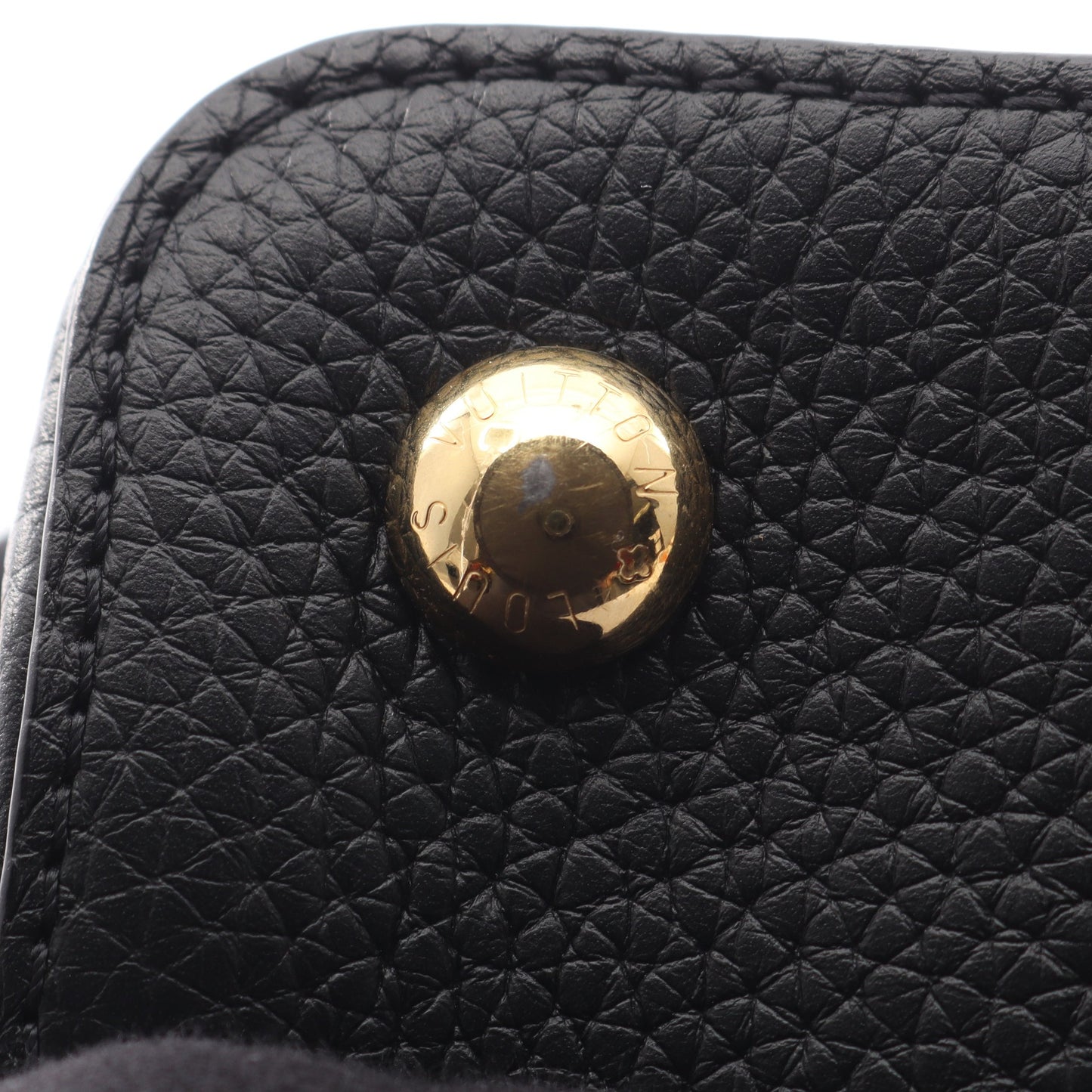 カプシーヌPM ノワール クレーム 2WAY ハンドバッグ トリヨンレザー ブラック ピンク アイボリー ルイヴィトン バッグ LOUIS VUITTON