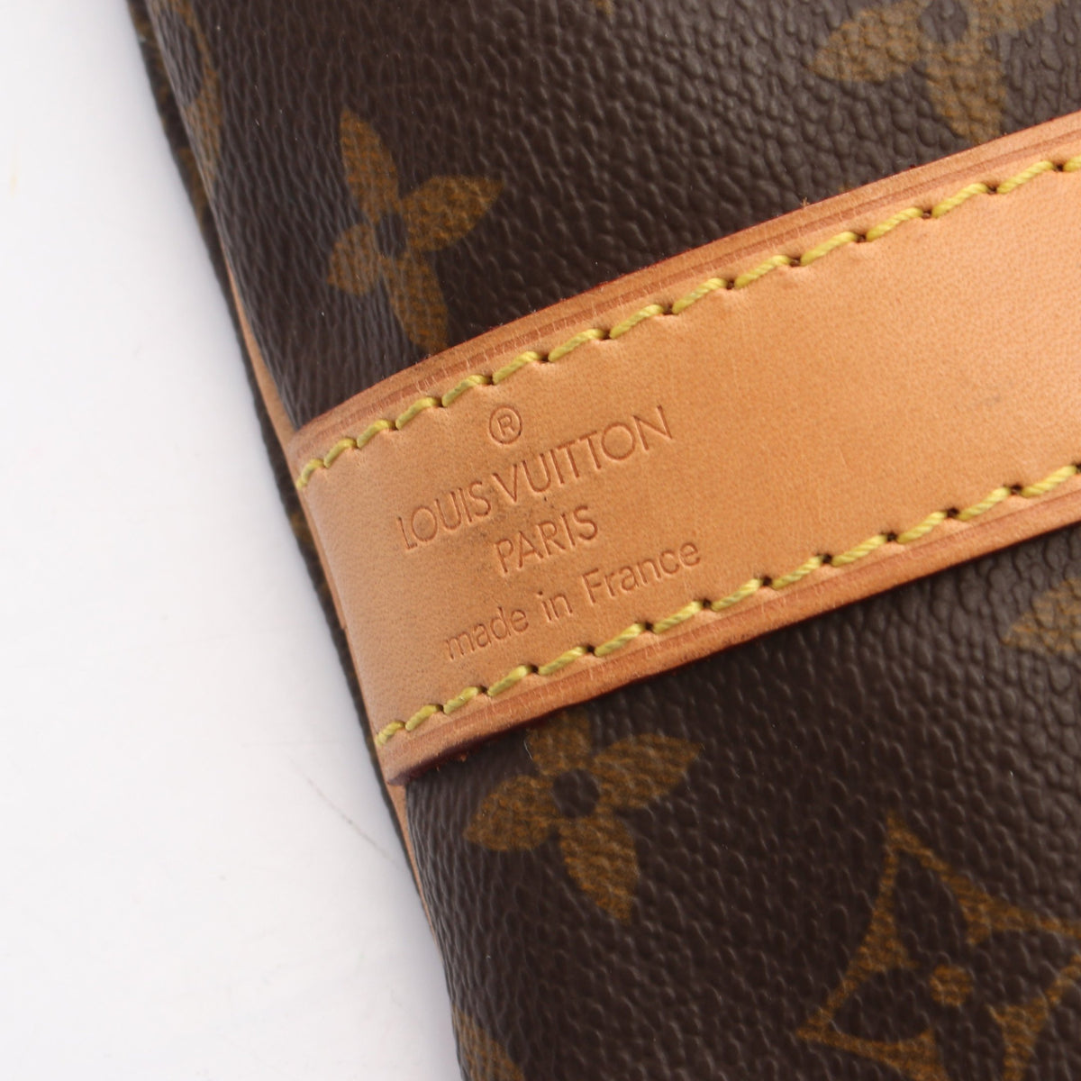 キーポル バンドリエール55 モノグラム 2WAY ボストンバッグ PVC レザー ブラウン ルイヴィトン バッグ LOUIS VUITTON