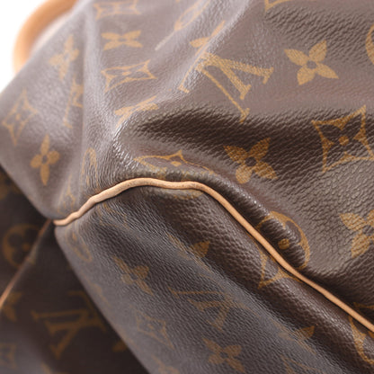 キーポル バンドリエール55 モノグラム 2WAY ボストンバッグ PVC レザー ブラウン ルイヴィトン バッグ LOUIS VUITTON