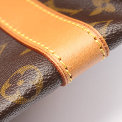 キーポル55 モノグラム ボストンバッグ PVC レザー ブラウン ルイヴィトン バッグ LOUIS VUITTON