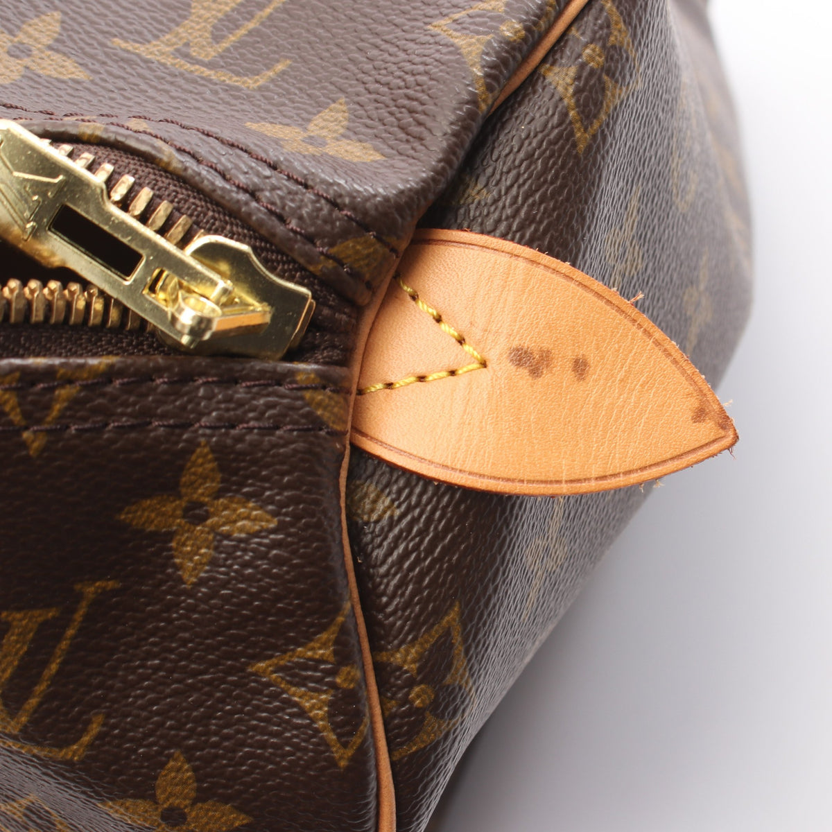 キーポル55 モノグラム ボストンバッグ PVC レザー ブラウン ルイヴィトン バッグ LOUIS VUITTON