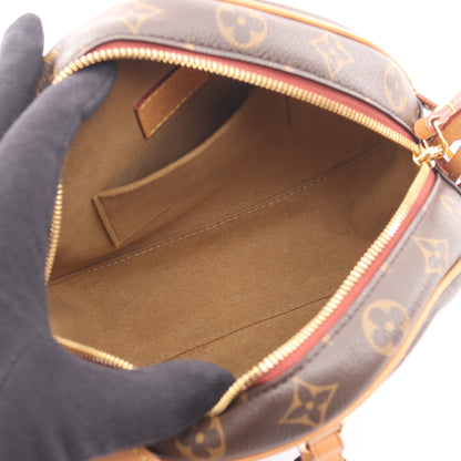 ボワット シャポー スープルMM モノグラム ショルダーバッグ PVC レザー ブラウン ルイヴィトン バッグ LOUIS VUITTON