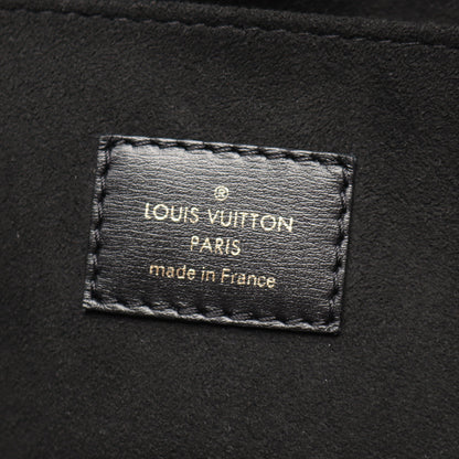 オンザゴー GM Since 1854 モノグラムジャガード 2WAY ショルダーバッグ トートバッグ キャンバス レザー グレー ブラック ルイヴィトン