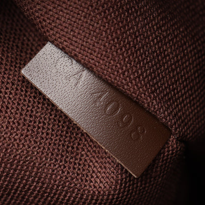 カバ ボブール ダミエエベヌ ショルダーバッグ トートバッグ PVC レザー ブラウン ルイヴィトン バッグ LOUIS VUITTON