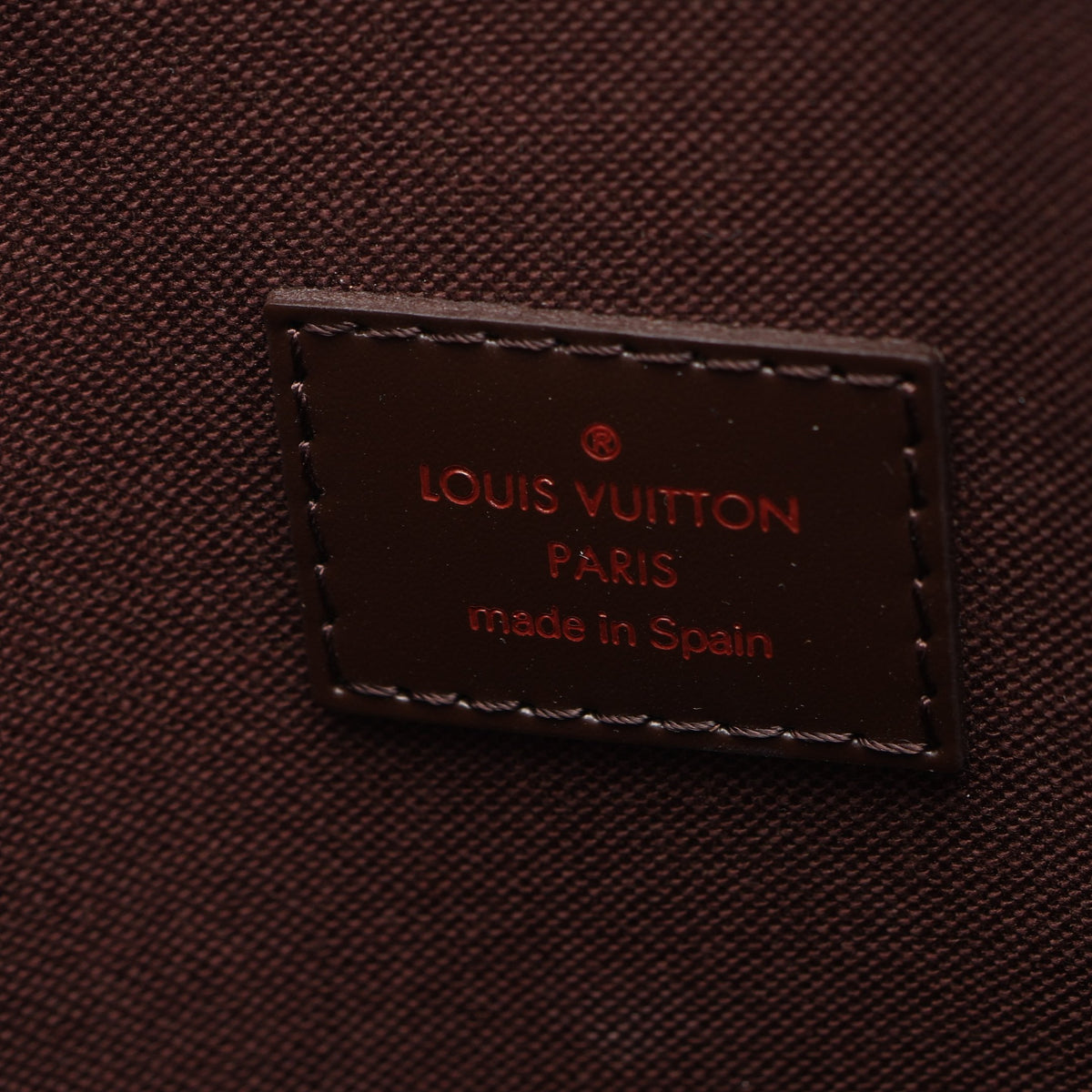カバ ボブール ダミエエベヌ ショルダーバッグ トートバッグ PVC レザー ブラウン ルイヴィトン バッグ LOUIS VUITTON