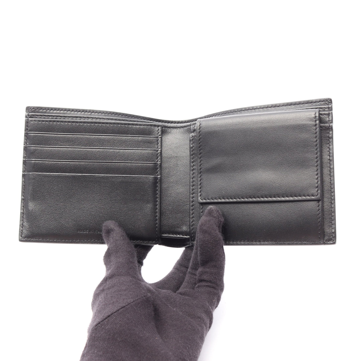 バイフォールドウォレット 二つ折り財布 レザー ブラック セリーヌ 財布・小物 CELINE