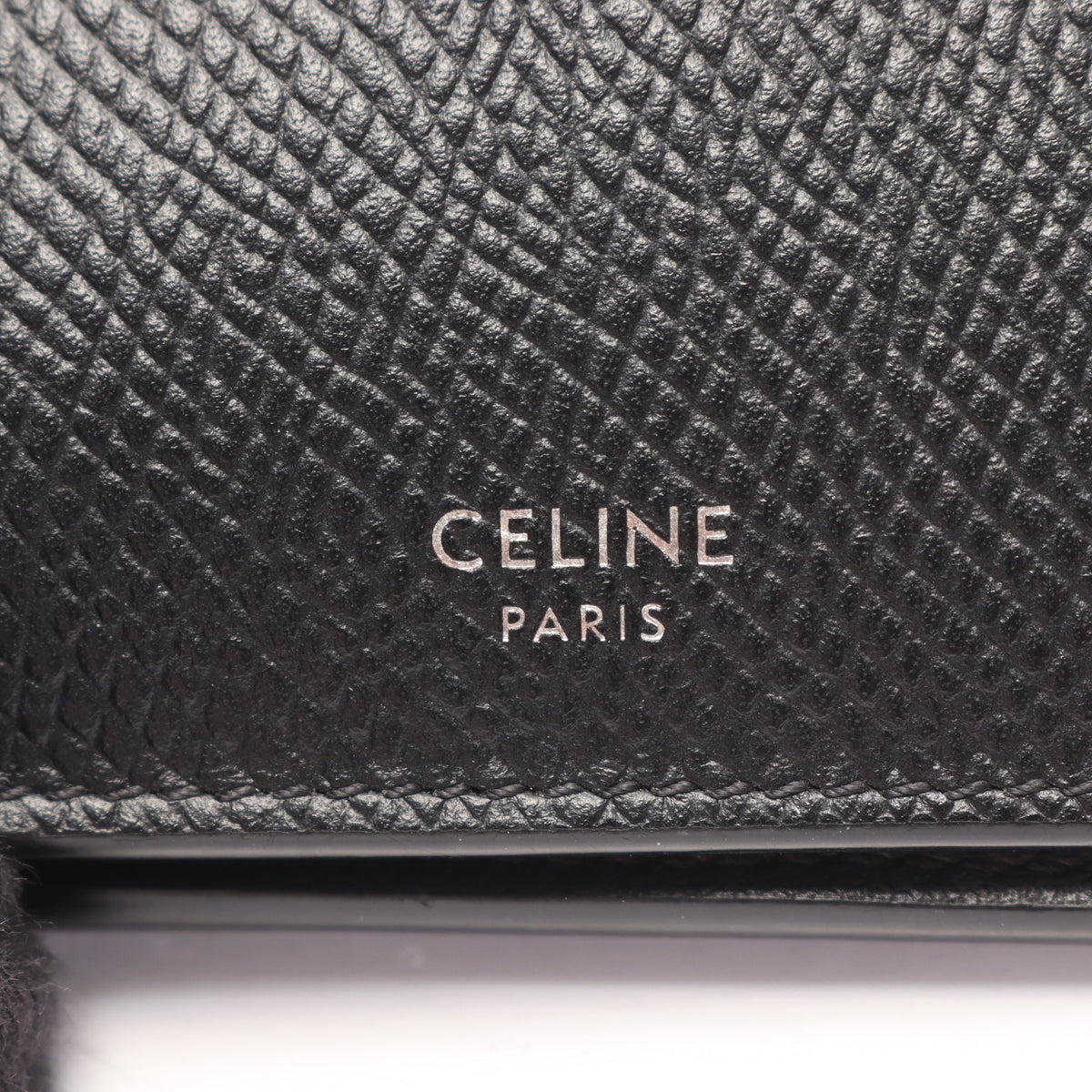 バイフォールドウォレット 二つ折り財布 レザー ブラック セリーヌ 財布・小物 CELINE
