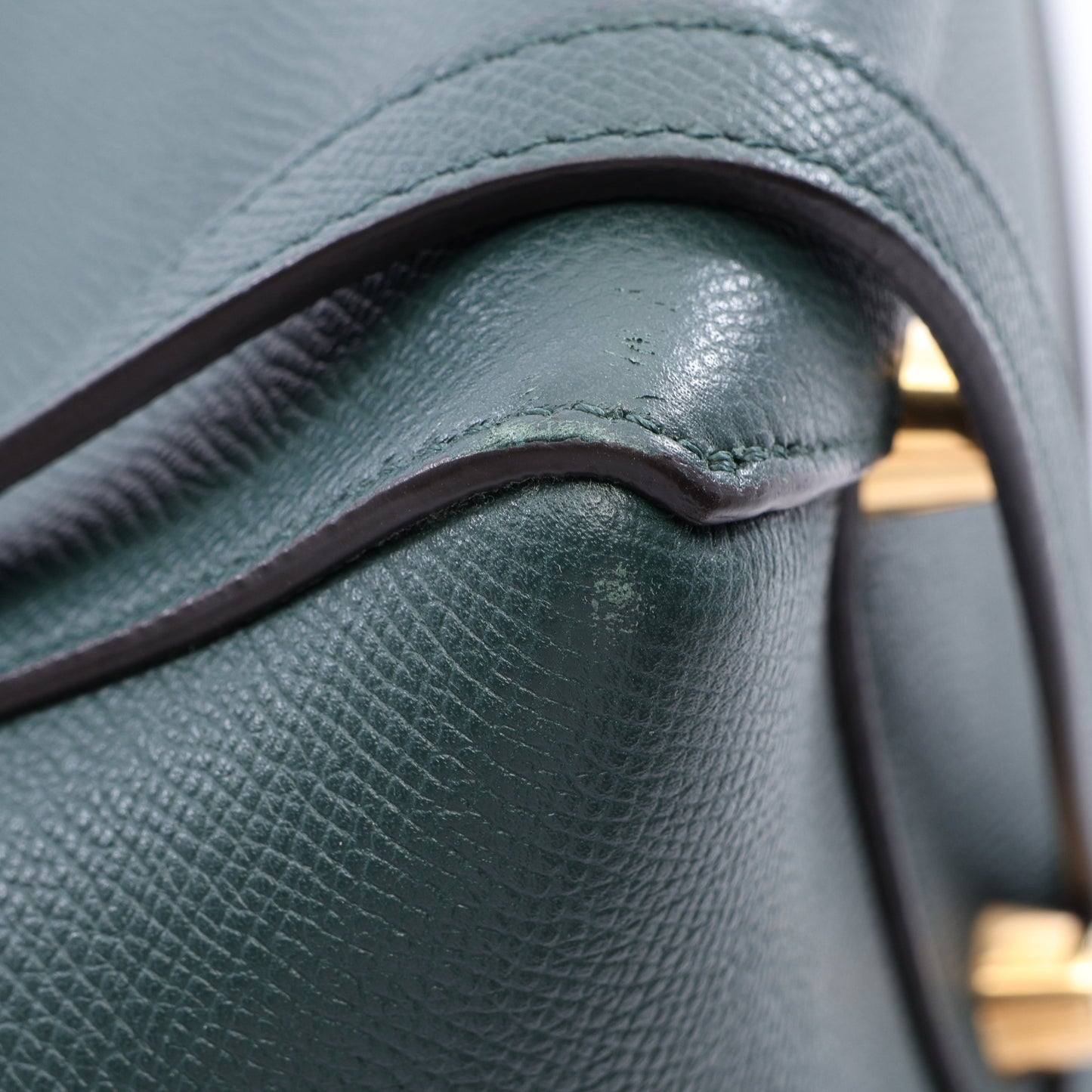 BELT BAG MINI ベルトバッグ ミニ 2WAY ハンドバッグ レザー ダークグリーン セリーヌ