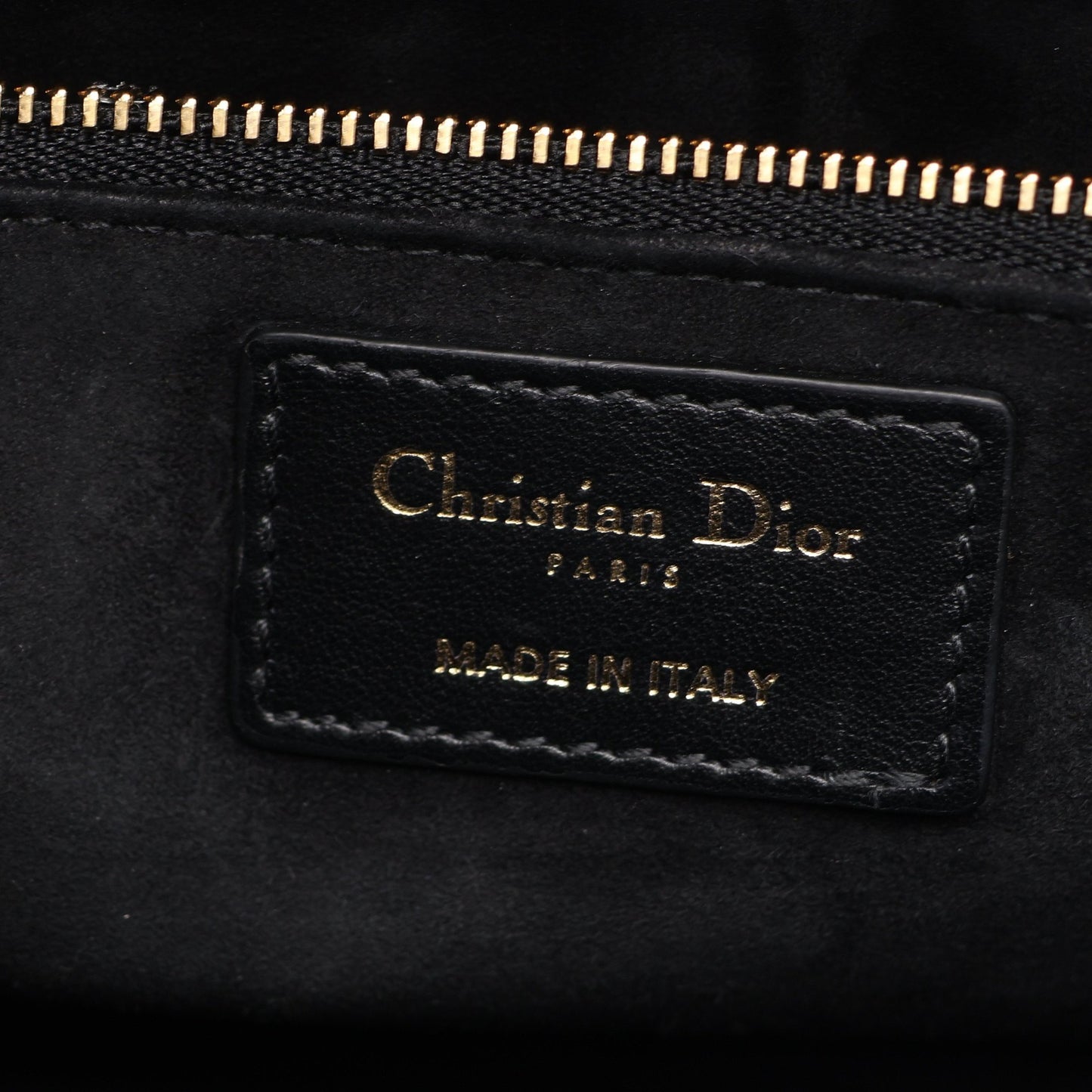 LADY DIOR レディディオール ハンドバッグ ツイード レザー ブラック ホワイト クリスチャンディオール