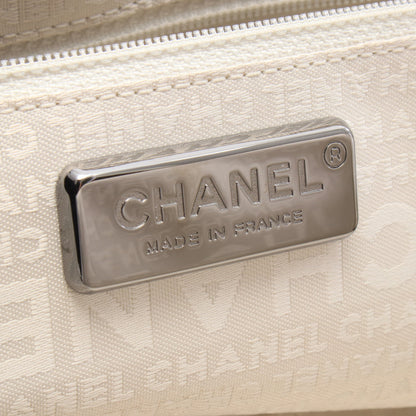 マトラッセ がま口 ハンドバッグ レザー ブロンズ シルバー金具 シャネル バッグ CHANEL