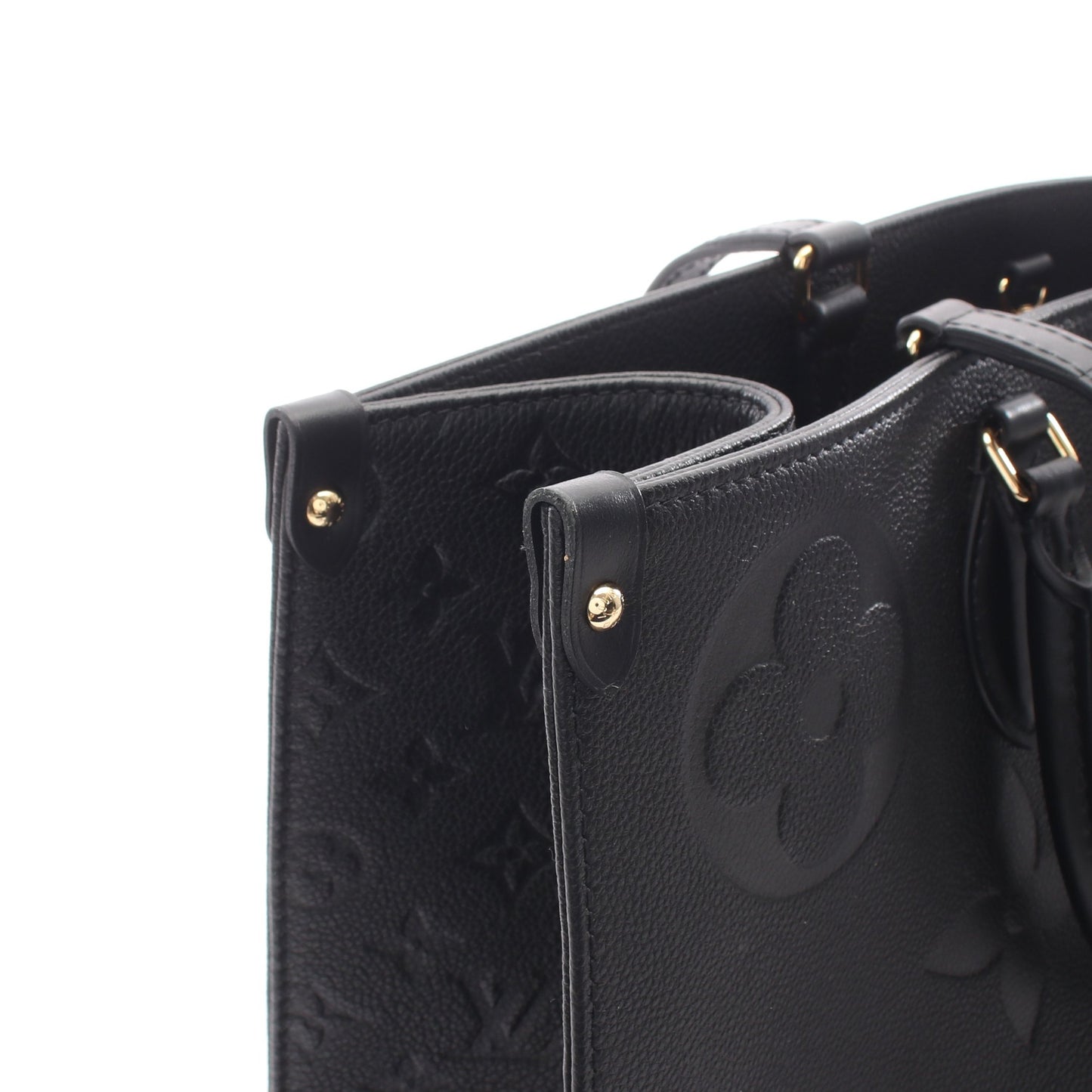 オンザゴーGM モノグラムアンプラント ノワール 2WAY ショルダーバッグ トートバッグ レザー ブラック ルイヴィトン バッグ LOUIS VUITTON