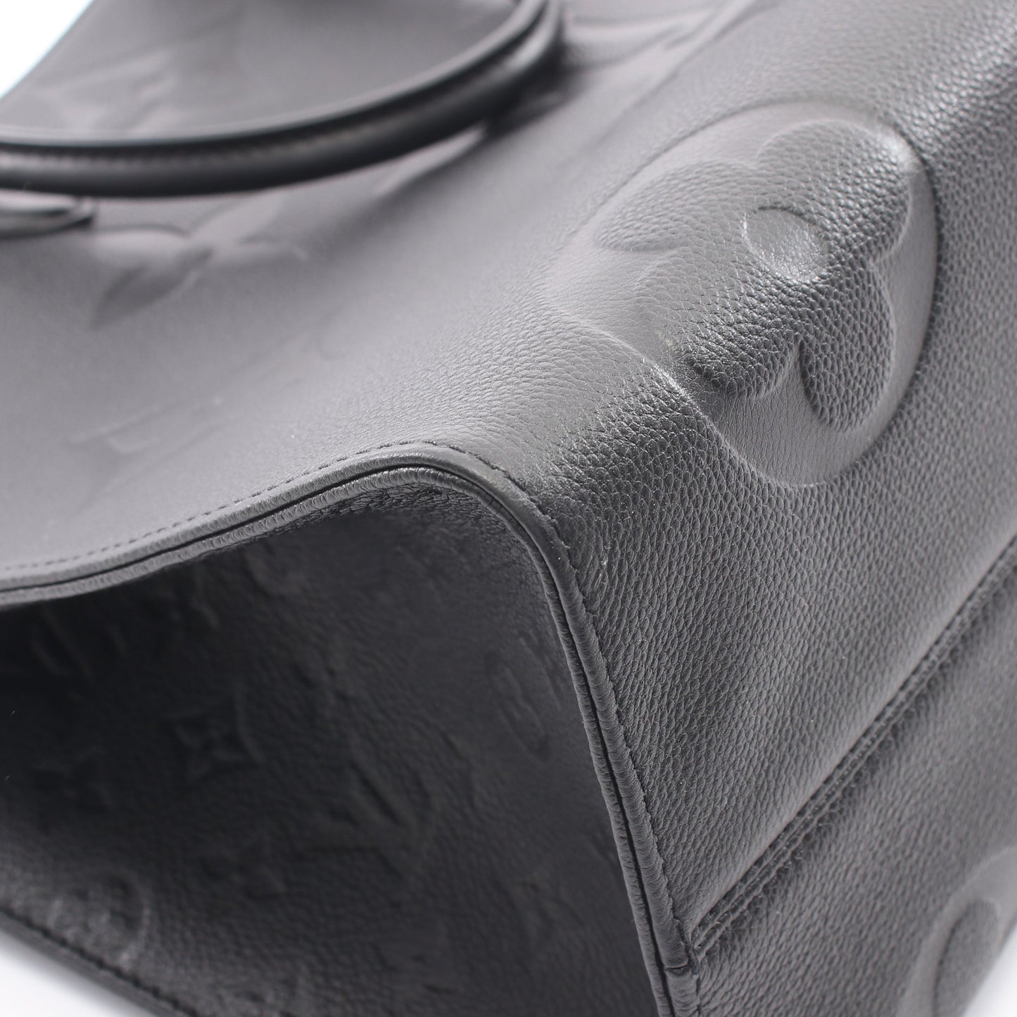 オンザゴーGM モノグラムアンプラント ノワール 2WAY ショルダーバッグ トートバッグ レザー ブラック ルイヴィトン バッグ LOUIS VUITTON
