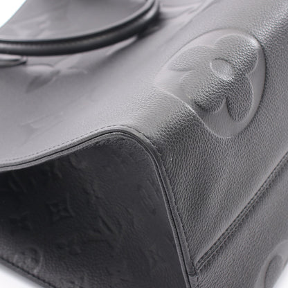 オンザゴーGM モノグラムアンプラント ノワール 2WAY ショルダーバッグ トートバッグ レザー ブラック ルイヴィトン バッグ LOUIS VUITTON