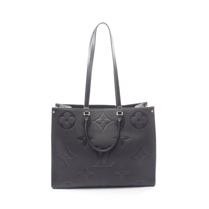 オンザゴーGM モノグラムアンプラント ノワール 2WAY ショルダーバッグ トートバッグ レザー ブラック ルイヴィトン バッグ LOUIS VUITTON
