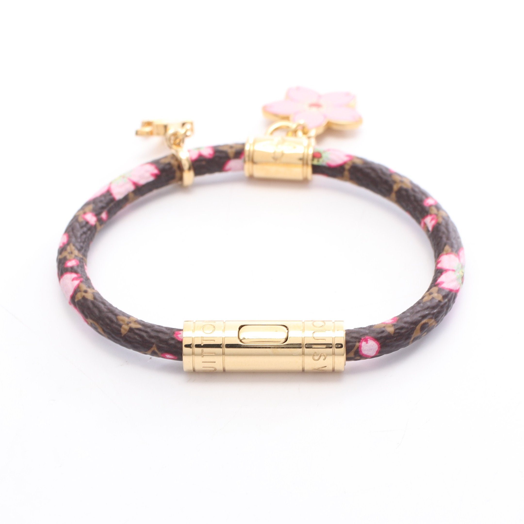 LV × TM ブレスレット チェリーブロッサム モノグラム ブレスレット GP