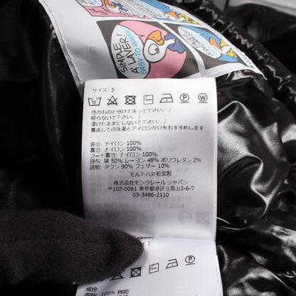 FACHE フード付き ダウンジャケット ナイロン ブラック モンクレール