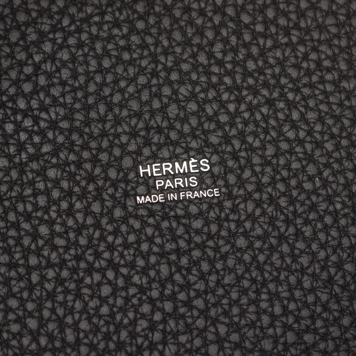 ピコタンロックMM モノクローム ブラック金具 ハンドバッグ トリヨンクレマンス ブラック Z刻印 エルメス バッグ HERMES