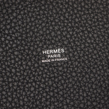 ピコタンロックMM モノクローム ブラック金具 ハンドバッグ トリヨンクレマンス ブラック Z刻印 エルメス バッグ HERMES