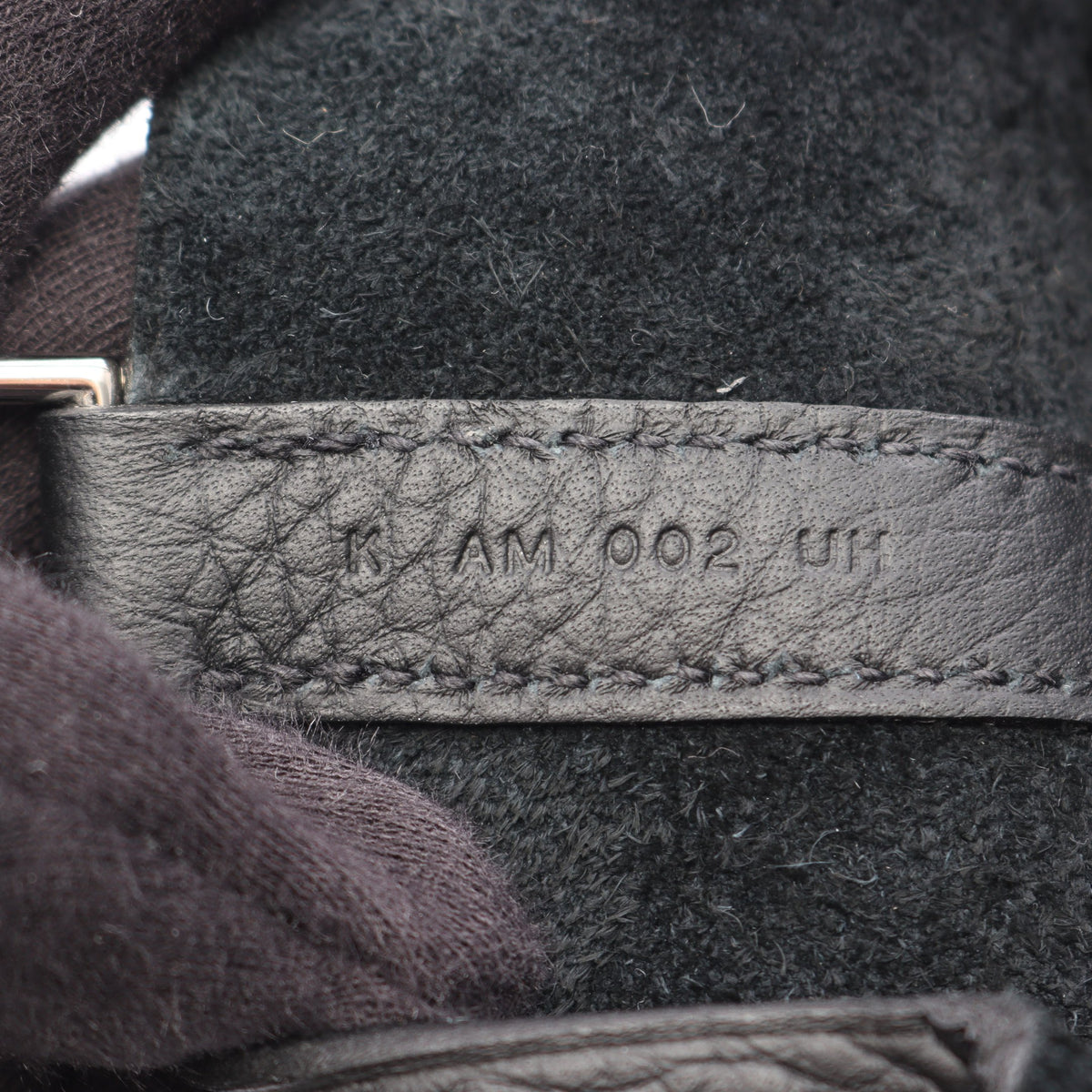 ピコタンロックMM ハンドバッグ トリヨンクレマンス ブラック シルバー金具 K刻印 エルメス バッグ HERMES