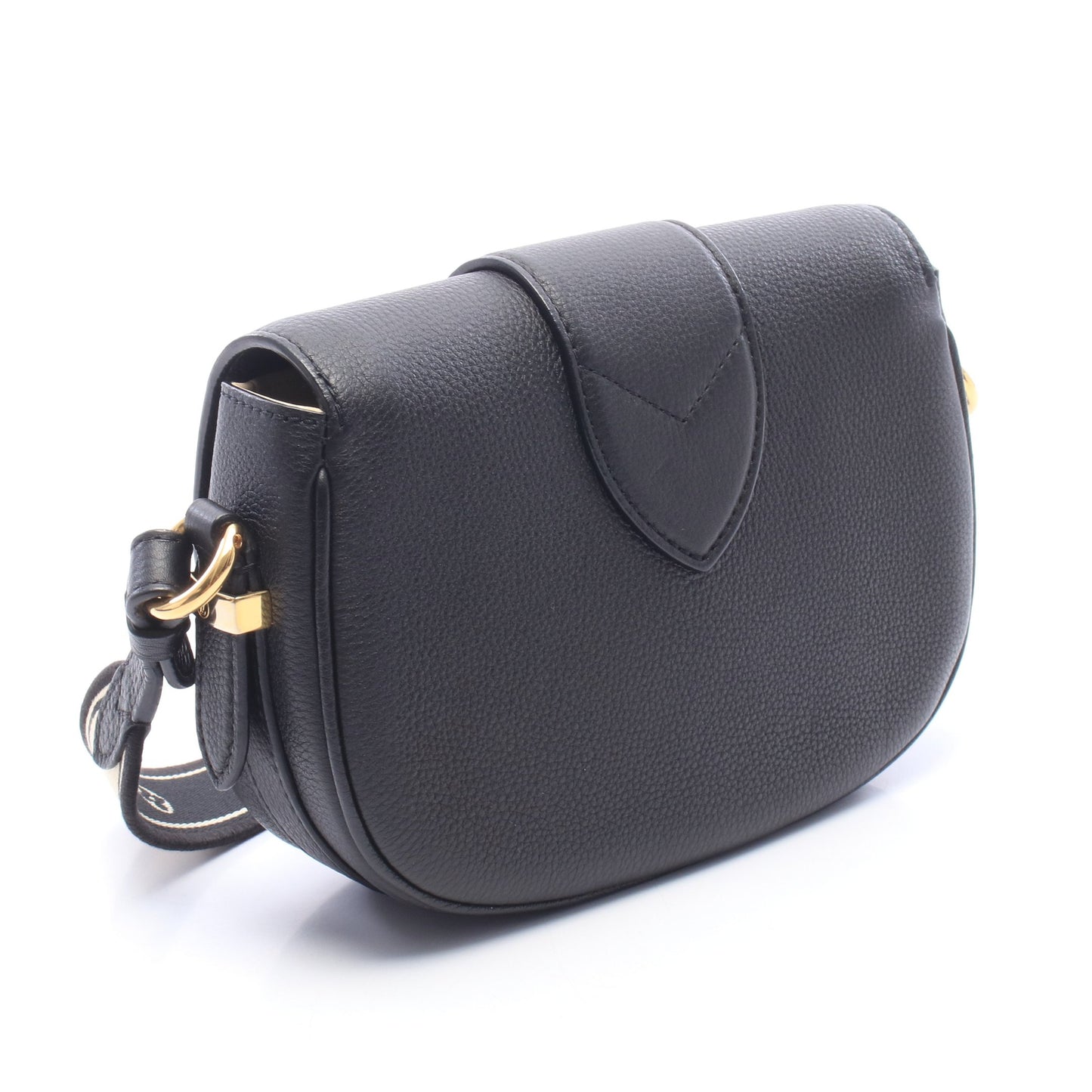 LV PONT 9 LVポンヌフ ソフトPM ノワール ショルダーバッグ レザー ブラック ルイヴィトン