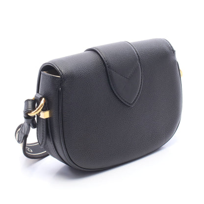 LV PONT 9 LVポンヌフ ソフトPM ノワール ショルダーバッグ レザー ブラック ルイヴィトン