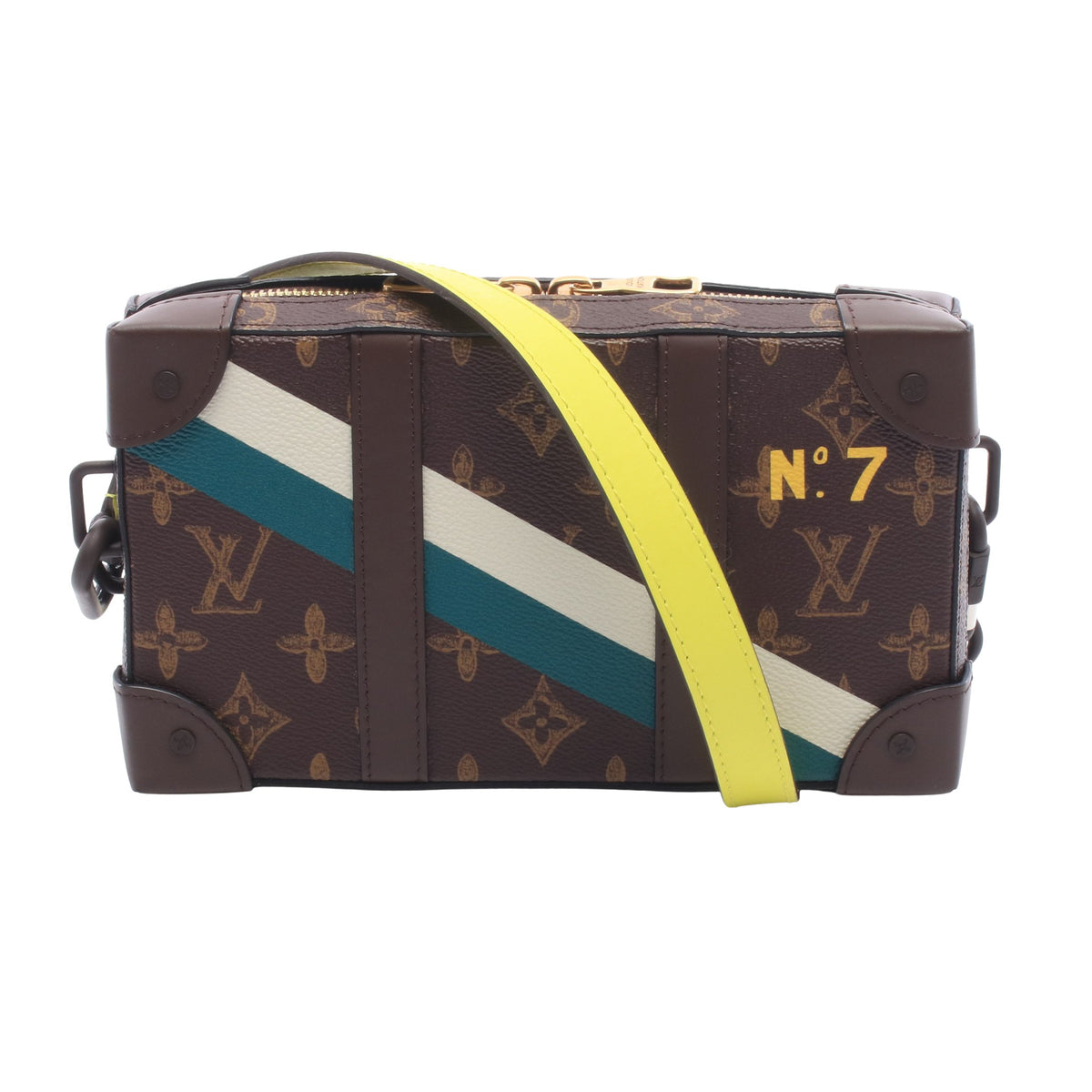 ソフトトランク ウォレット モノグラム N°7 ショルダーバッグ PVC レザー ブラウン マルチカラー ルイヴィトン バッグ LOUIS VUITTON
