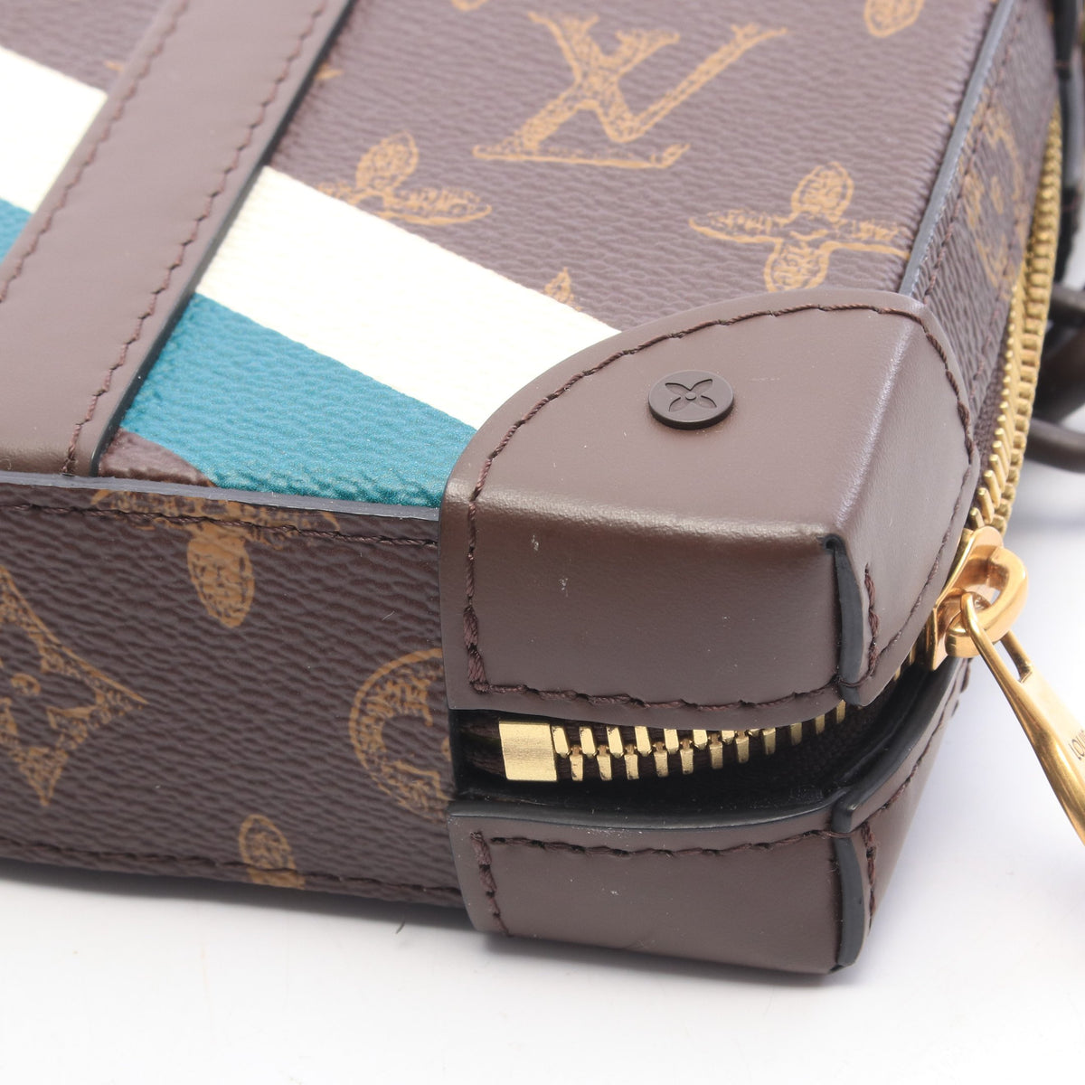 ソフトトランク ウォレット モノグラム N°7 ショルダーバッグ PVC レザー ブラウン マルチカラー ルイヴィトン バッグ LOUIS VUITTON