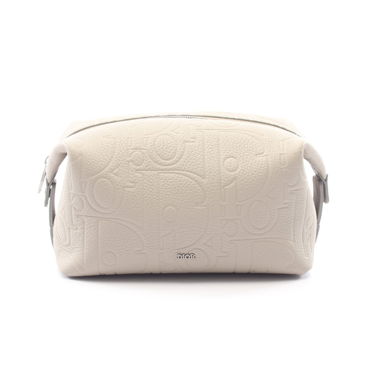 グラビティ ポーチ カーフレザー ライトグレー ディオール 財布・小物 DIOR
