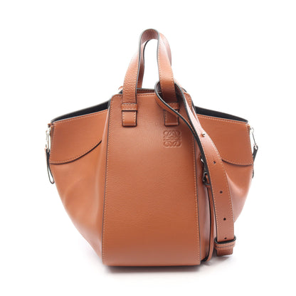 HAMMOCK SMALL ハンモック スモール 2WAY ハンドバッグ レザー ブラウン ロエベ バッグ LOEWE