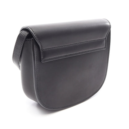 KAIA カイア スモール ショルダーバッグ レザー ブラック サンローランパリ バッグ SAINT LAURENT PARIS