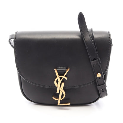 KAIA カイア スモール ショルダーバッグ レザー ブラック サンローランパリ バッグ SAINT LAURENT PARIS
