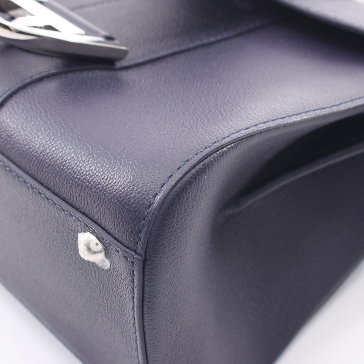 ブリヨン ミニ 2WAY ハンドバッグ レザー ネイビー デルヴォー バッグ DELVAUX