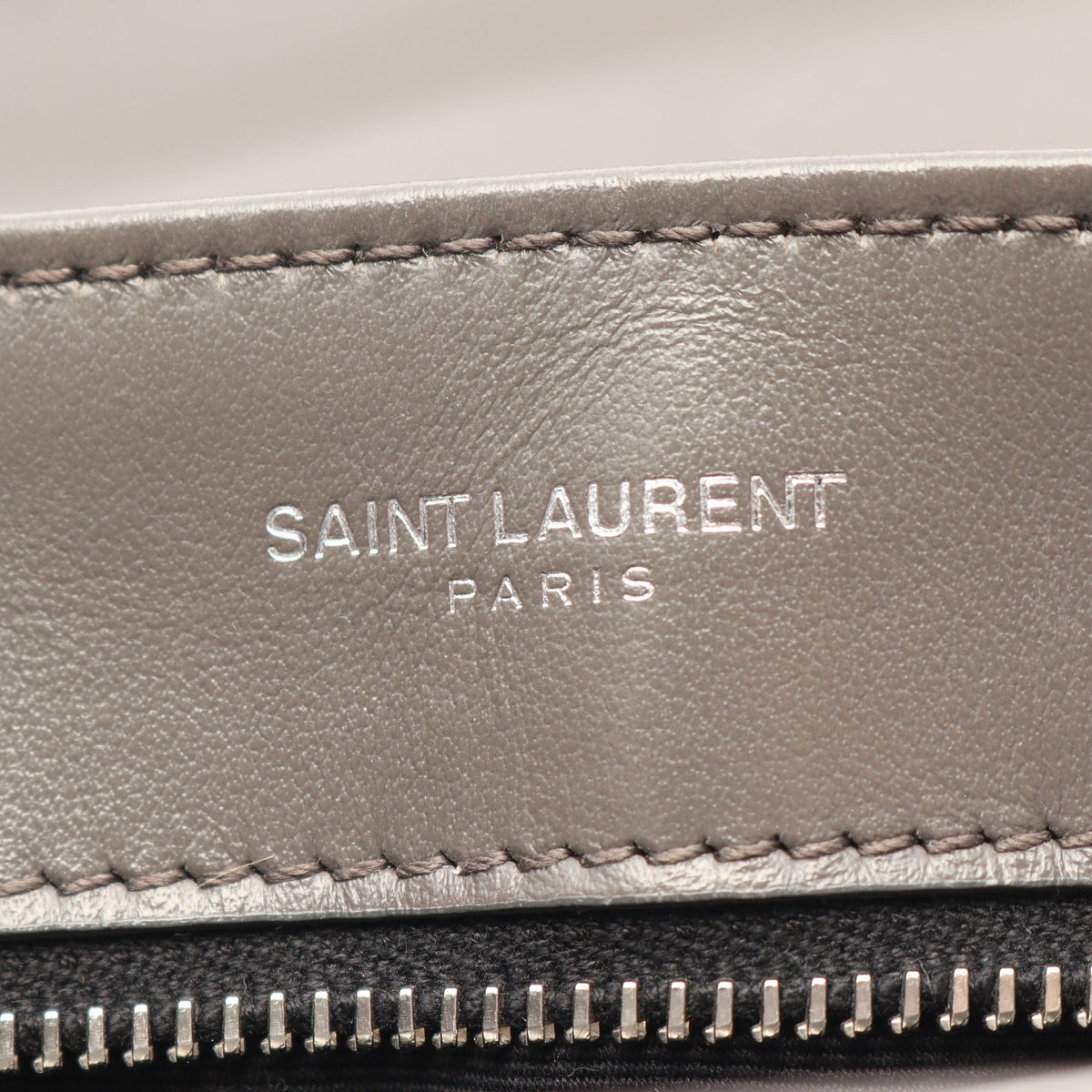トイバッグ ルル ショルダーバッグ レザー グレー サンローランパリ バッグ SAINT LAURENT PARIS