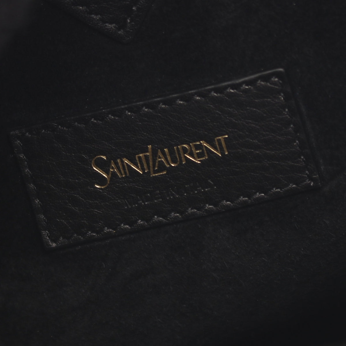 Yバケット スモール 2WAY ハンドバッグ レザー ブラック サンローランパリ バッグ SAINT LAURENT PARIS
