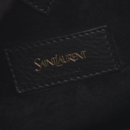 Yバケット スモール 2WAY ハンドバッグ レザー ブラック サンローランパリ バッグ SAINT LAURENT PARIS