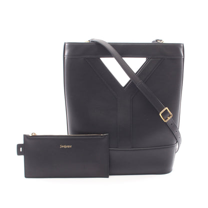 Yバケット スモール 2WAY ハンドバッグ レザー ブラック サンローランパリ バッグ SAINT LAURENT PARIS