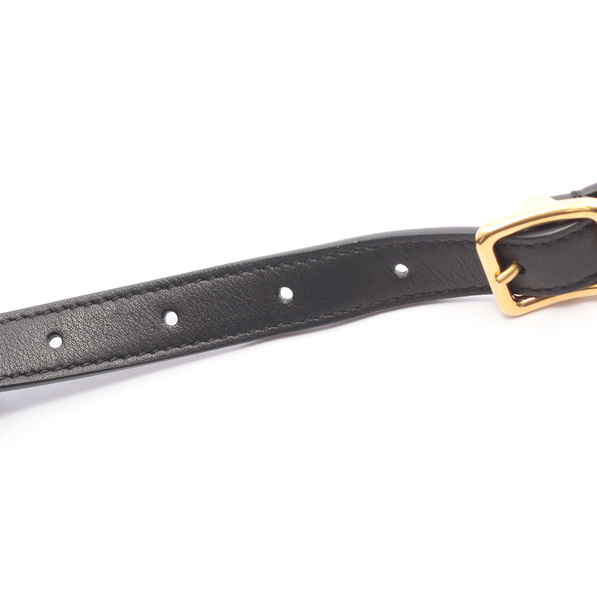 Yバケット スモール 2WAY ハンドバッグ レザー ブラック サンローランパリ バッグ SAINT LAURENT PARIS