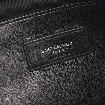 ウェストハリウッド モノグラム チェーンショルダーバッグ レザー ブラック サンローランパリ バッグ SAINT LAURENT PARIS