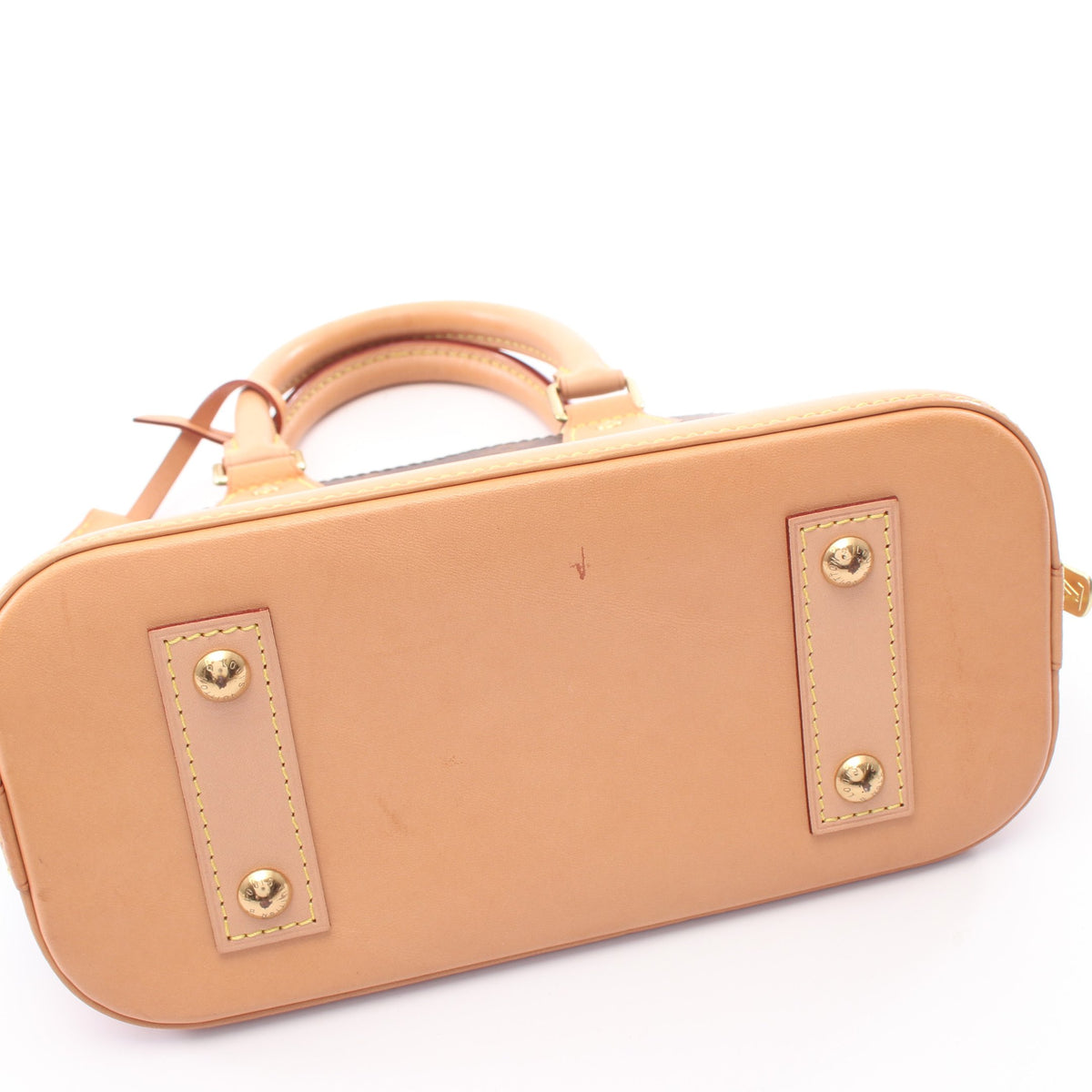 アルマBB モノグラム 2WAY ハンドバッグ PVC レザー ブラウン ルイヴィトン バッグ LOUIS VUITTON