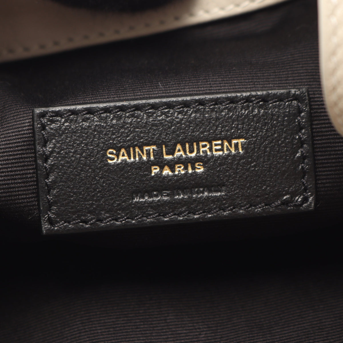 ジェイミー チェーンショルダーバッグ レザー アイボリー サンローランパリ バッグ SAINT LAURENT PARIS