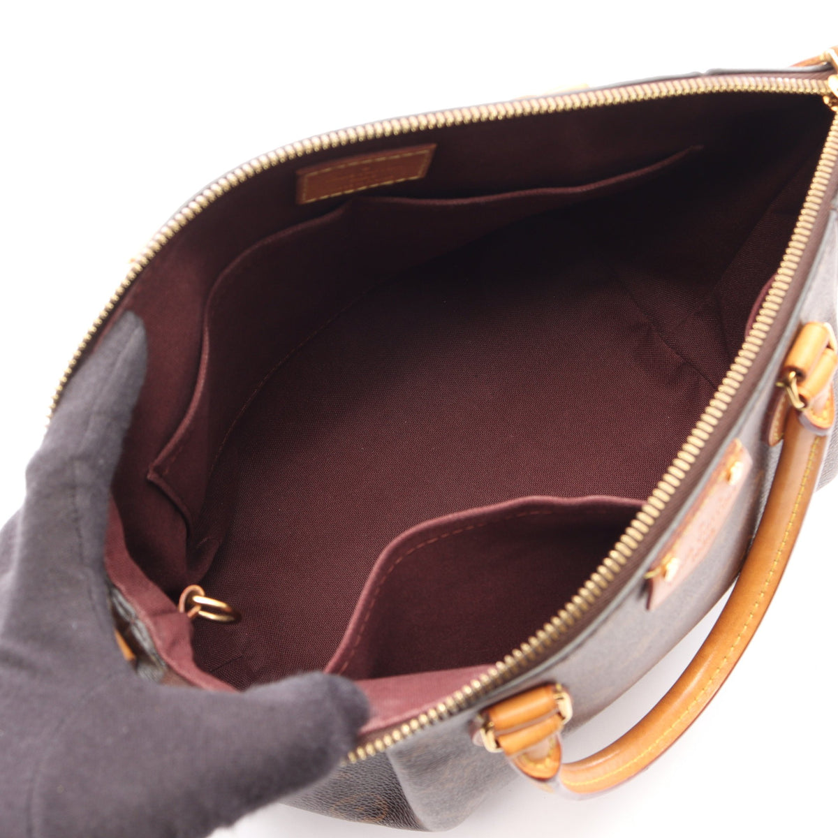 テュレンPM モノグラム 2WAY ハンドバッグ PVC レザー ブラウン ルイヴィトン バッグ LOUIS VUITTON