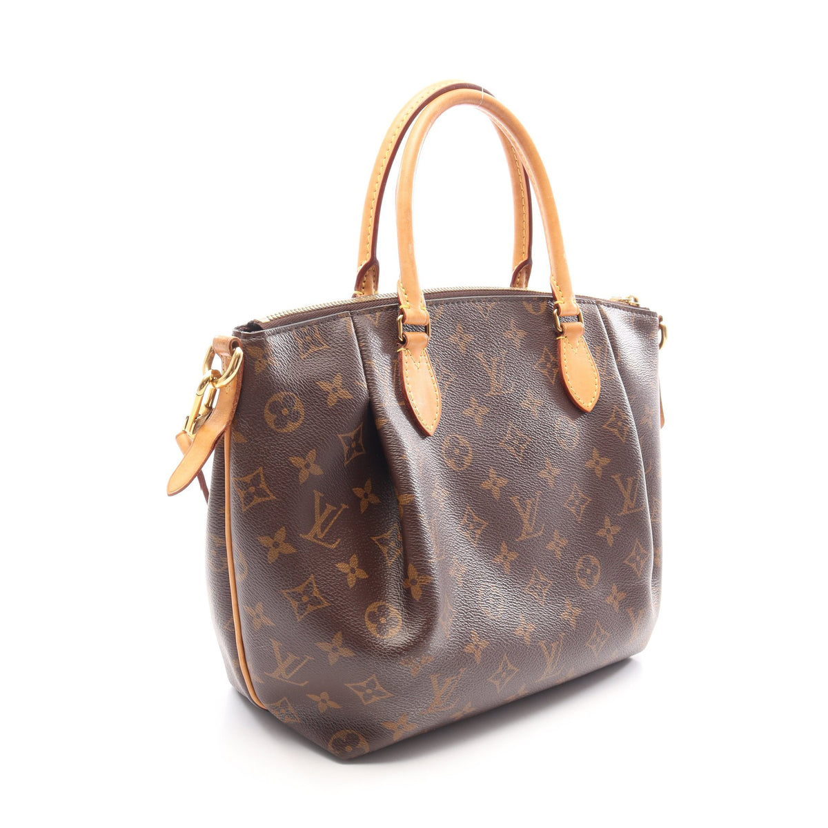 テュレンPM モノグラム 2WAY ハンドバッグ PVC レザー ブラウン ルイヴィトン バッグ LOUIS VUITTON