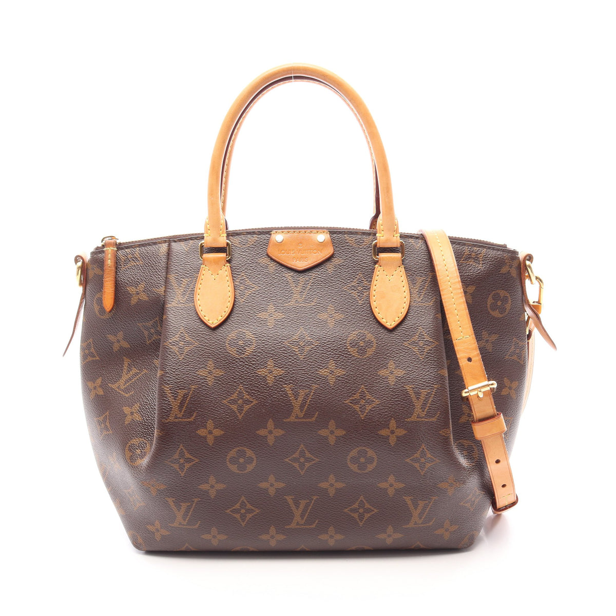 テュレンPM モノグラム 2WAY ハンドバッグ PVC レザー ブラウン ルイヴィトン バッグ LOUIS VUITTON