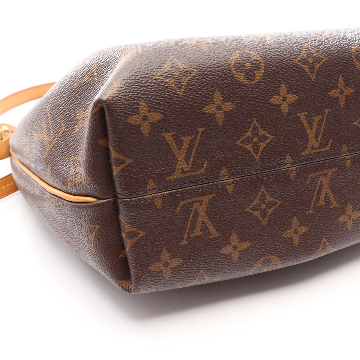 テュレンPM モノグラム 2WAY ハンドバッグ PVC レザー ブラウン ルイヴィトン バッグ LOUIS VUITTON