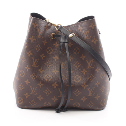 ネオノエ モノグラム ノワール ショルダーバッグ PVC レザー ブラウン ブラック ルイヴィトン バッグ LOUIS VUITTON