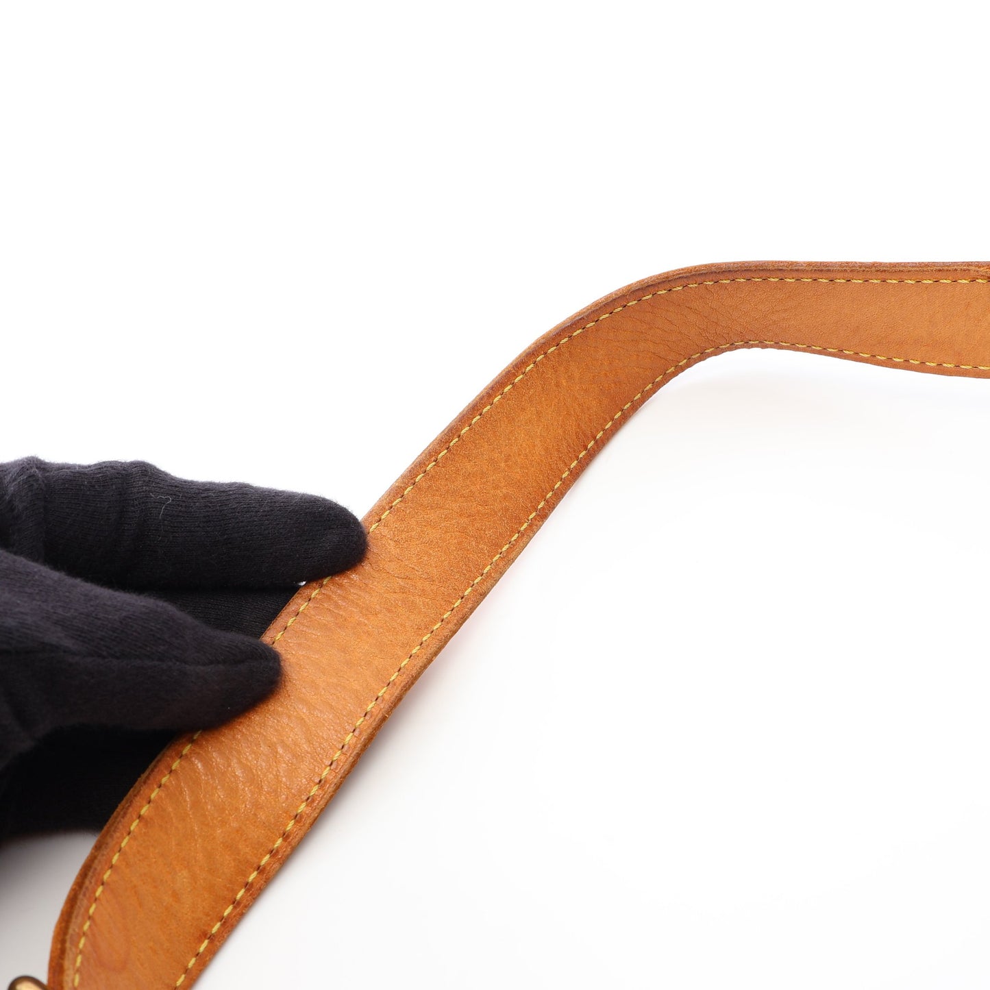 クロワッサンMM モノグラム ショルダーバッグ PVC レザー ブラウン ルイヴィトン バッグ LOUIS VUITTON