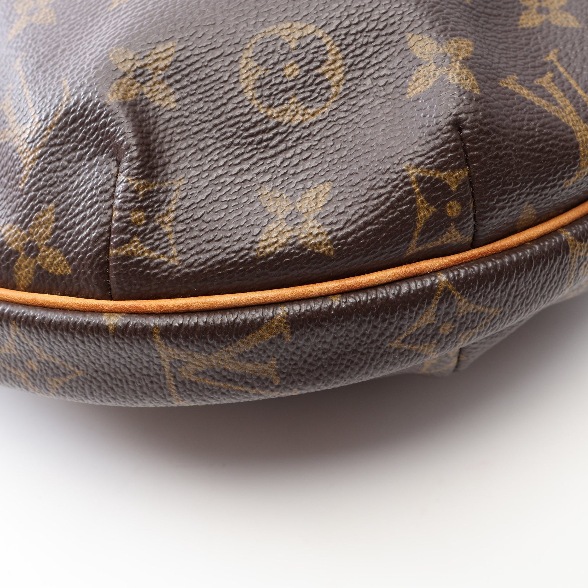 クロワッサンMM モノグラム ショルダーバッグ PVC レザー ブラウン ルイヴィトン バッグ LOUIS VUITTON
