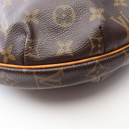 クロワッサンMM モノグラム ショルダーバッグ PVC レザー ブラウン ルイヴィトン バッグ LOUIS VUITTON