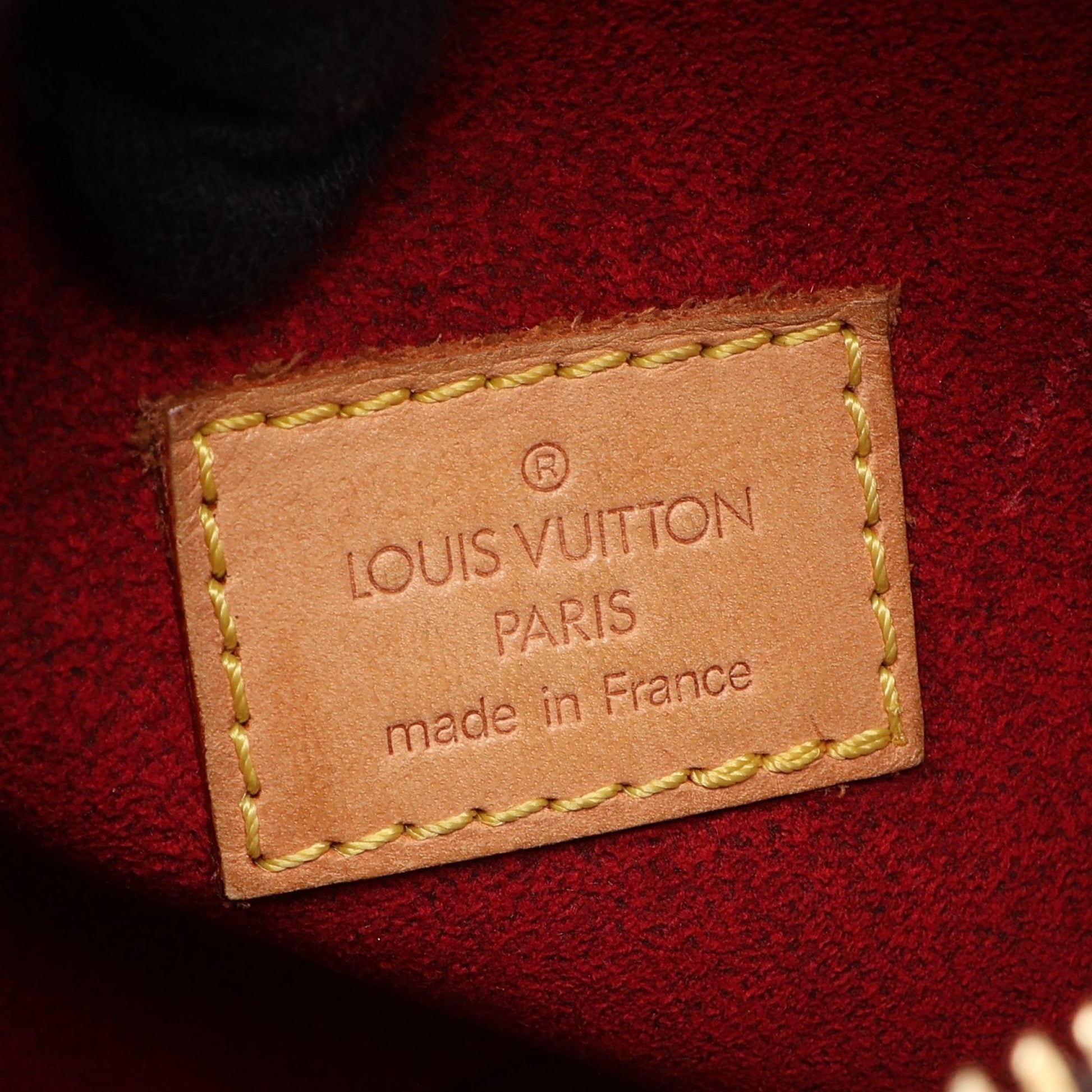 クロワッサンMM モノグラム ショルダーバッグ PVC レザー ブラウン ルイヴィトン バッグ LOUIS VUITTON