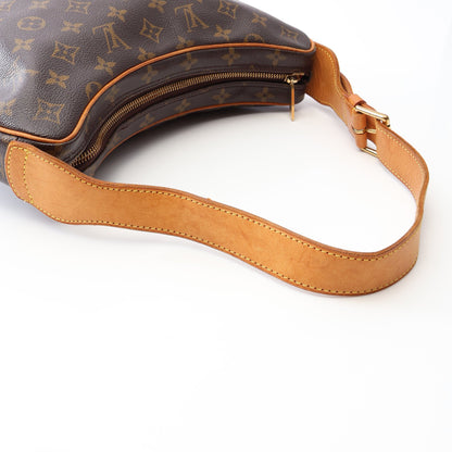 クロワッサンMM モノグラム ショルダーバッグ PVC レザー ブラウン ルイヴィトン バッグ LOUIS VUITTON